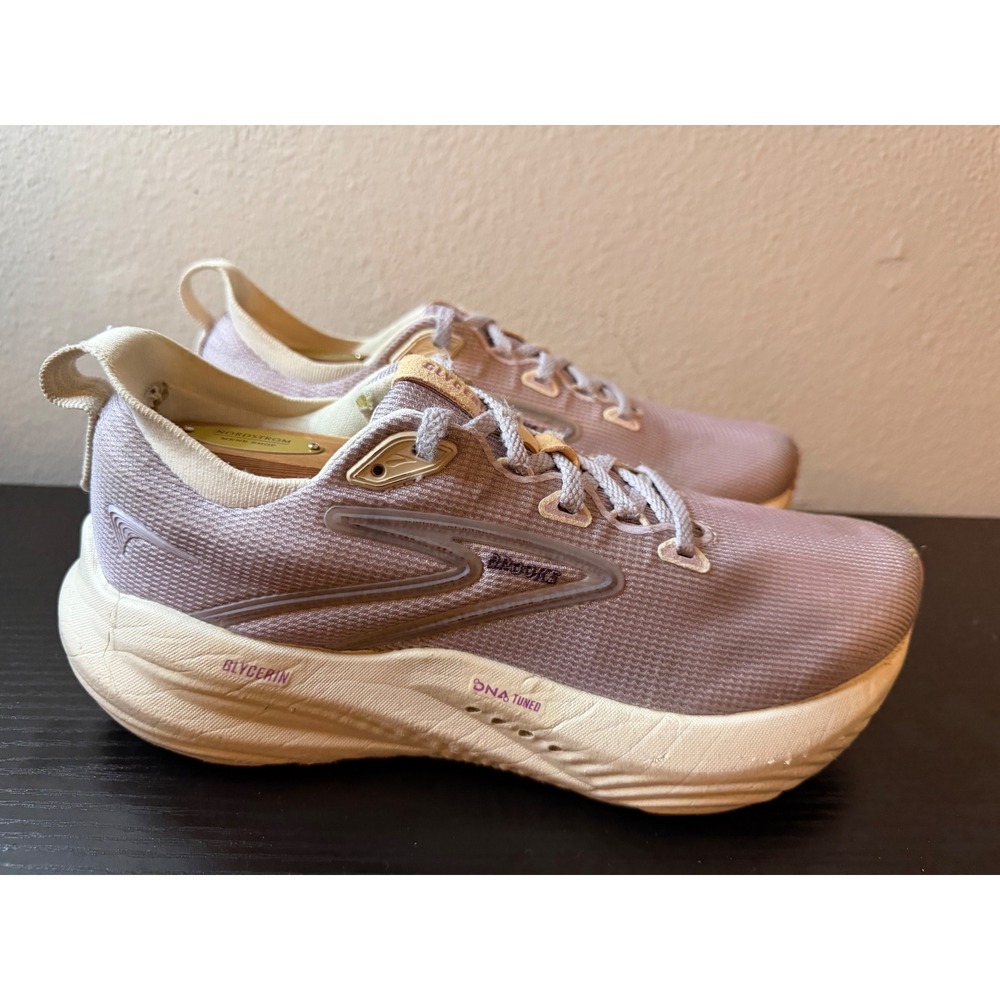 Brooks Glycerin Max Womens Running Shoes Purple Peach 1204341B505 Size 9